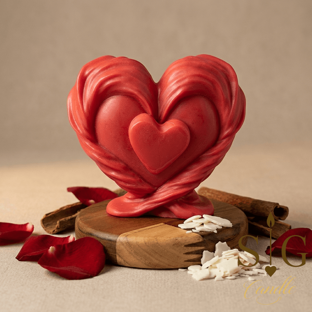Vela Escultórica Corazón Eterno