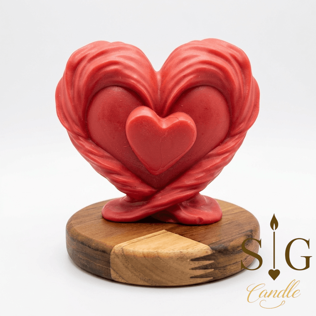 Vela Escultórica Corazón Eterno – imagen 3