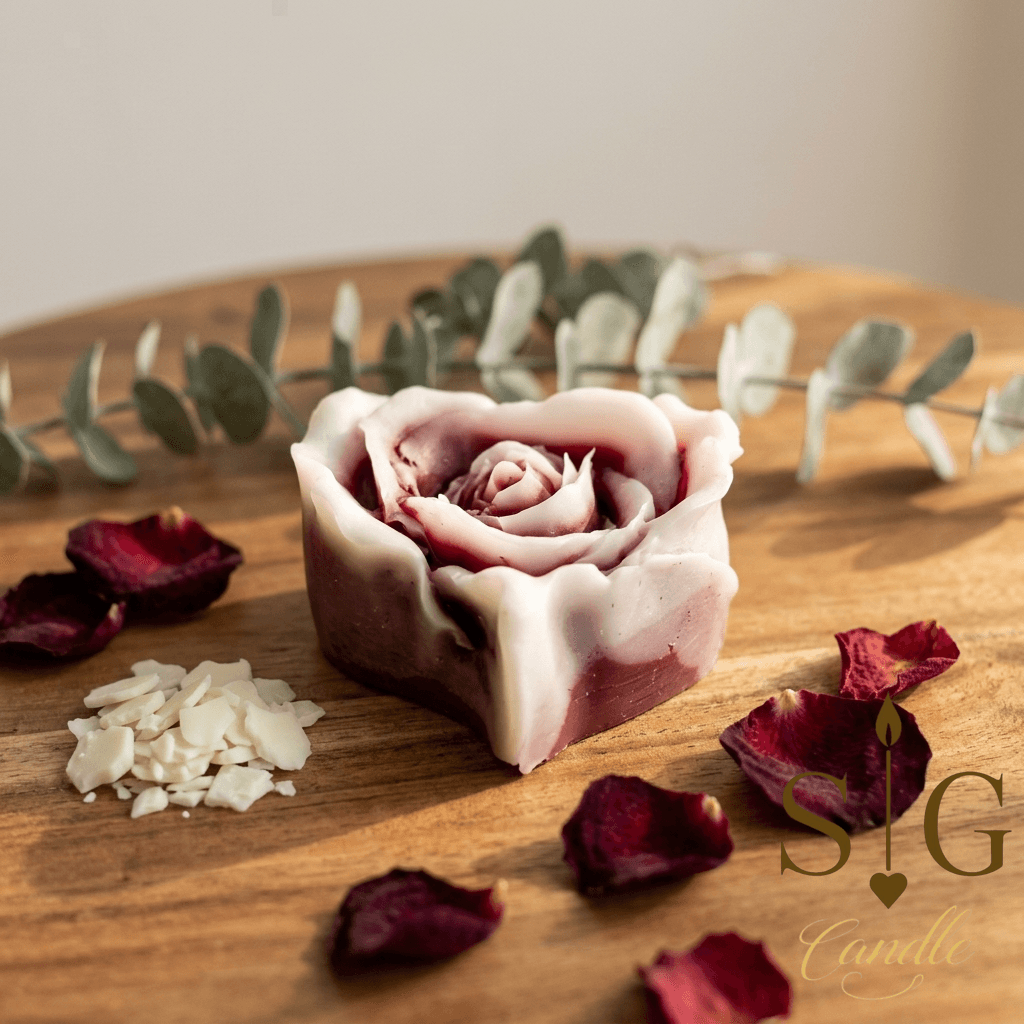Vela Botánica Corazón Floral