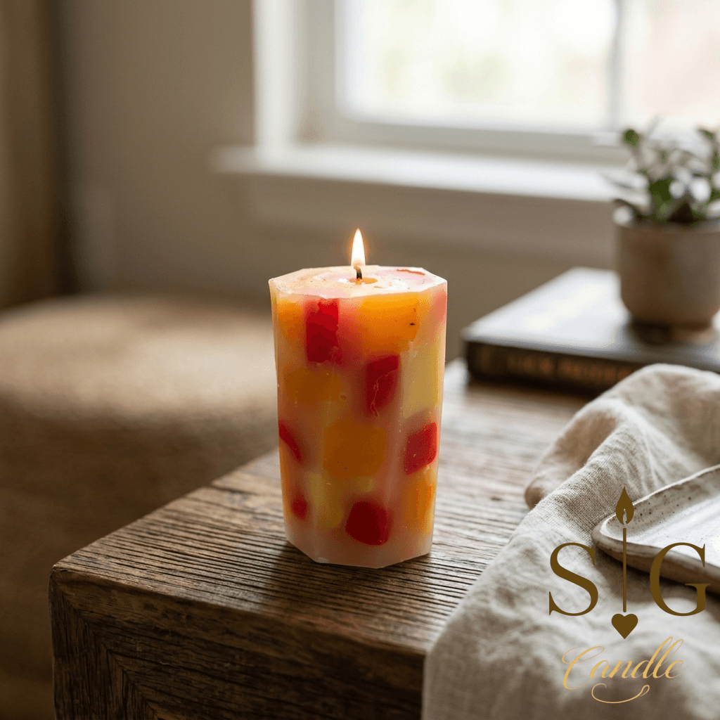 Vela Escultórica Frutas del Trópico – imagen 2