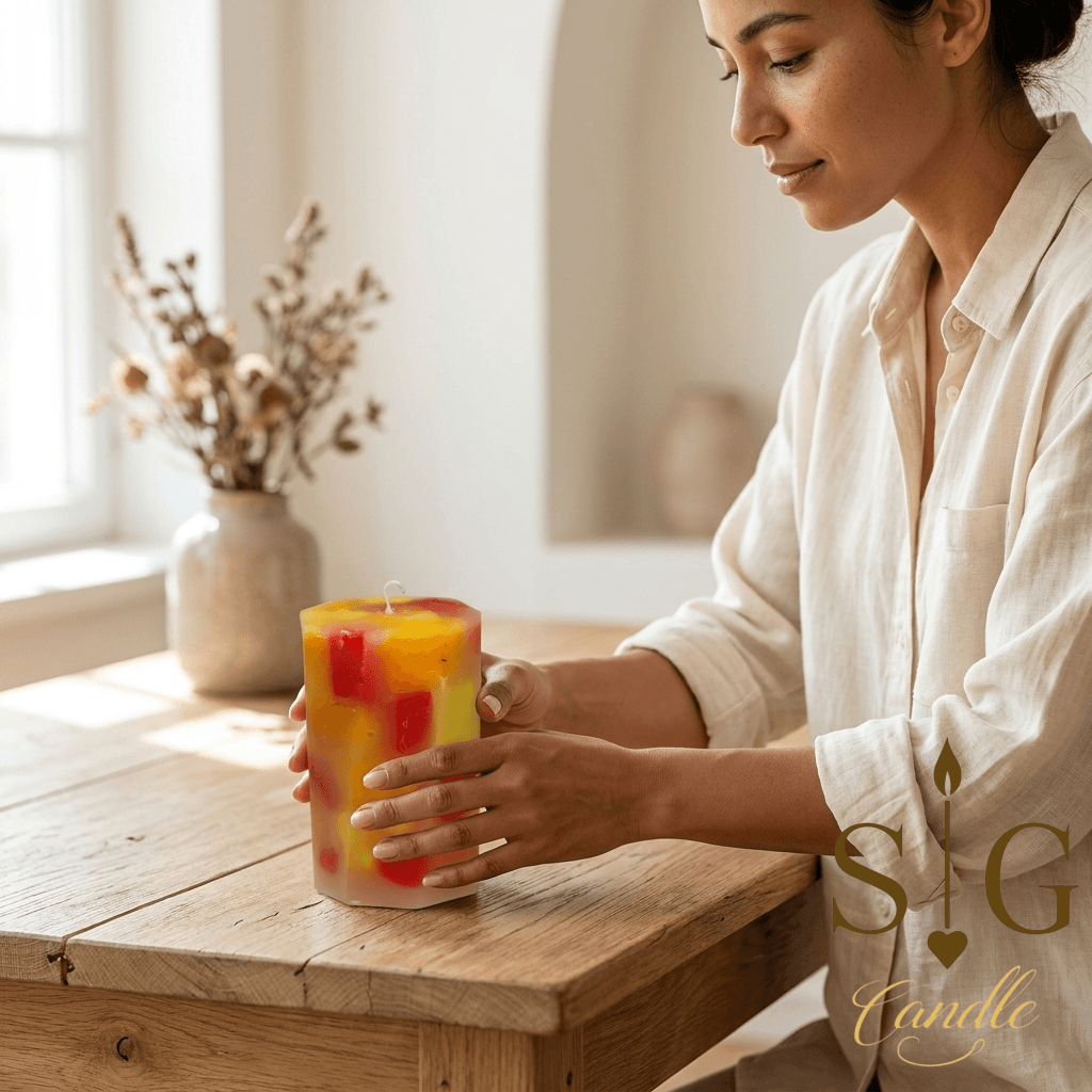Vela Escultórica Frutas del Trópico – imagen 3