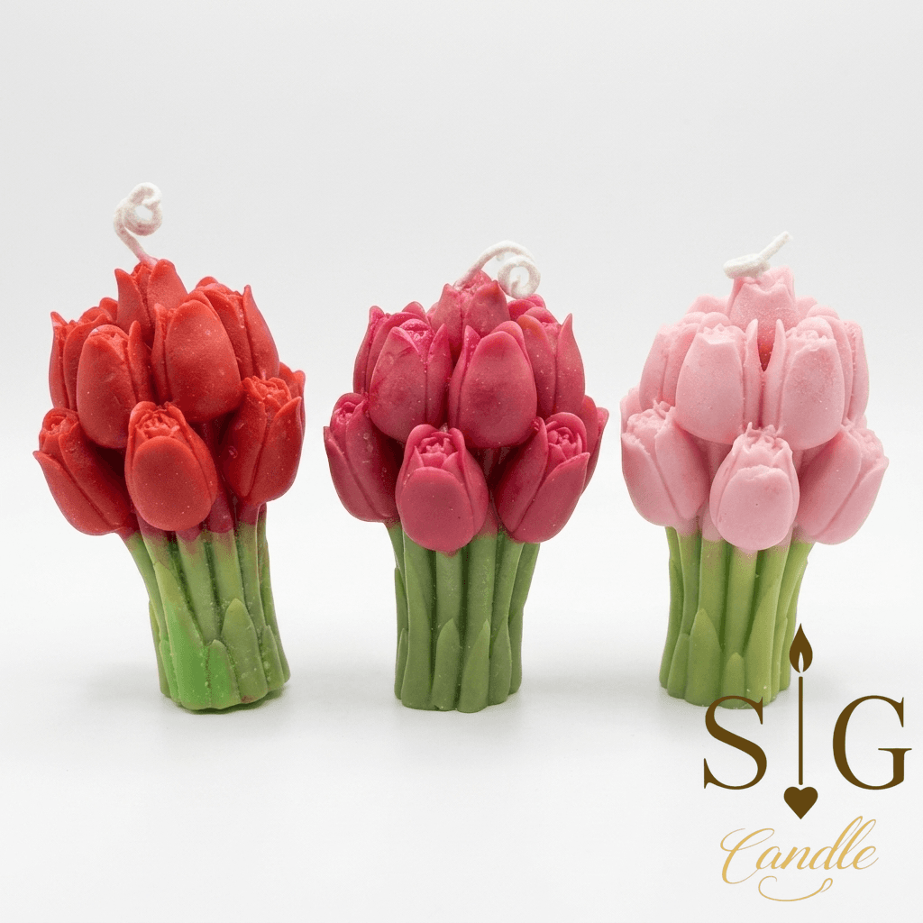Vela Escultórica Jardín de Tulipanes – imagen 3