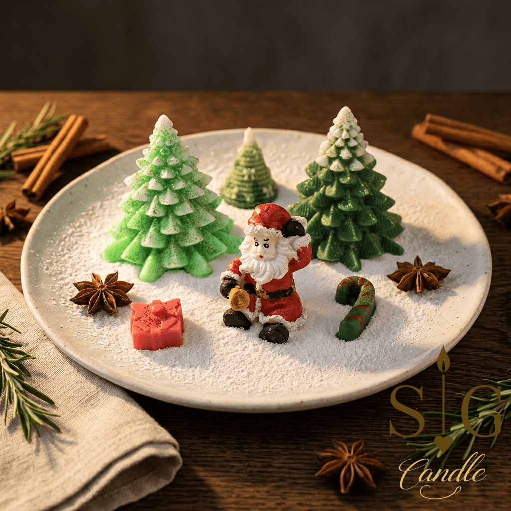 Vela Escultórica Navidad Mágica